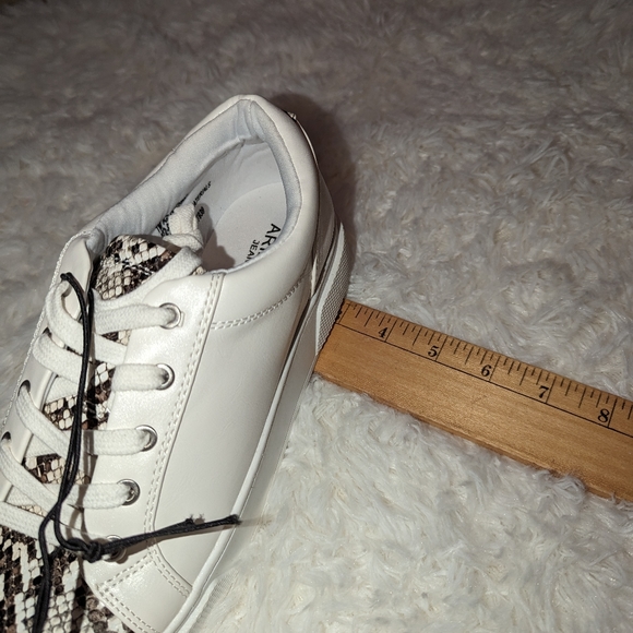 Nwt Arizona techno white ivory multi fashion sneakers - Picture 12 of 14